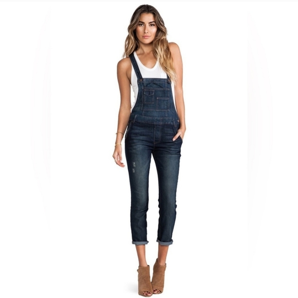 Free People Milo Denim Overalls - Picture 4 of 4